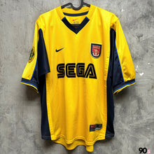 Load image into Gallery viewer, 1999-01 阿仙奴｜作客｜#14 亨利｜歐洲足協盃 Full Set｜95% New｜M｜1999-01 Arsenal Away #14 Henry UEFA Cup Version ( M )
