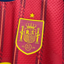 將圖片載入圖庫檢視器 2026 西班牙｜主場｜球員版｜連原裝印字｜BNWT｜2026 Spain Home 1 Star authentic with Official Printing World Cup 2026 ( Multiple Sizes )
