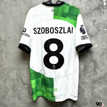 Load image into Gallery viewer, 2023-24 利物浦｜作客｜球員版｜#8 蘇保斯禮｜英超 Full Set｜90% New｜L｜2023-24 Liverpool Away #8 Szoboszlai EPL Version Authentic ( L )
