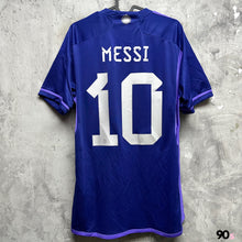 Load image into Gallery viewer, 2022 阿根廷｜2星作客｜#10 美斯｜BNWT｜2022 Argentina Away #10 Messi ( Multiple Sizes )
