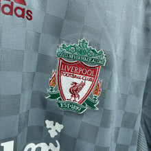 Load image into Gallery viewer, 2008-09 利物浦｜作客｜球員版｜#4 謝拉特｜英超 Full Set｜90% New｜M｜2008-09 Liverpool Away #4 Gerrard EPL Version Authrntic ( M )
