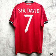 將圖片載入圖庫檢視器 2025-26 曼聯｜主場｜#7 Sir David｜BNWT｜2025-26 Manchester United Home #7 Sir David ( Multiple Sizes )
