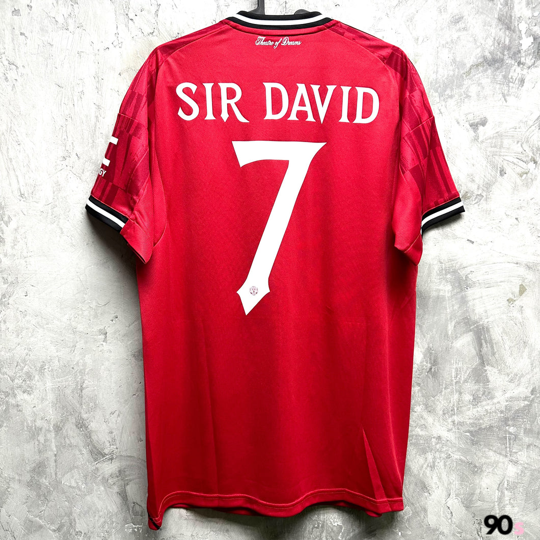 2025-26 曼聯｜主場｜#7 Sir David｜BNWT｜2025-26 Manchester United Home #7 Sir David ( Multiple Sizes )