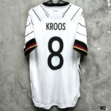 將圖片載入圖庫檢視器 《 拍賣貨品 》 2020-21 德國｜主場｜球員版｜#8 卻奧斯｜95% New｜M｜2020-21 Germany Home #8 Kroos Authentic ( M )
