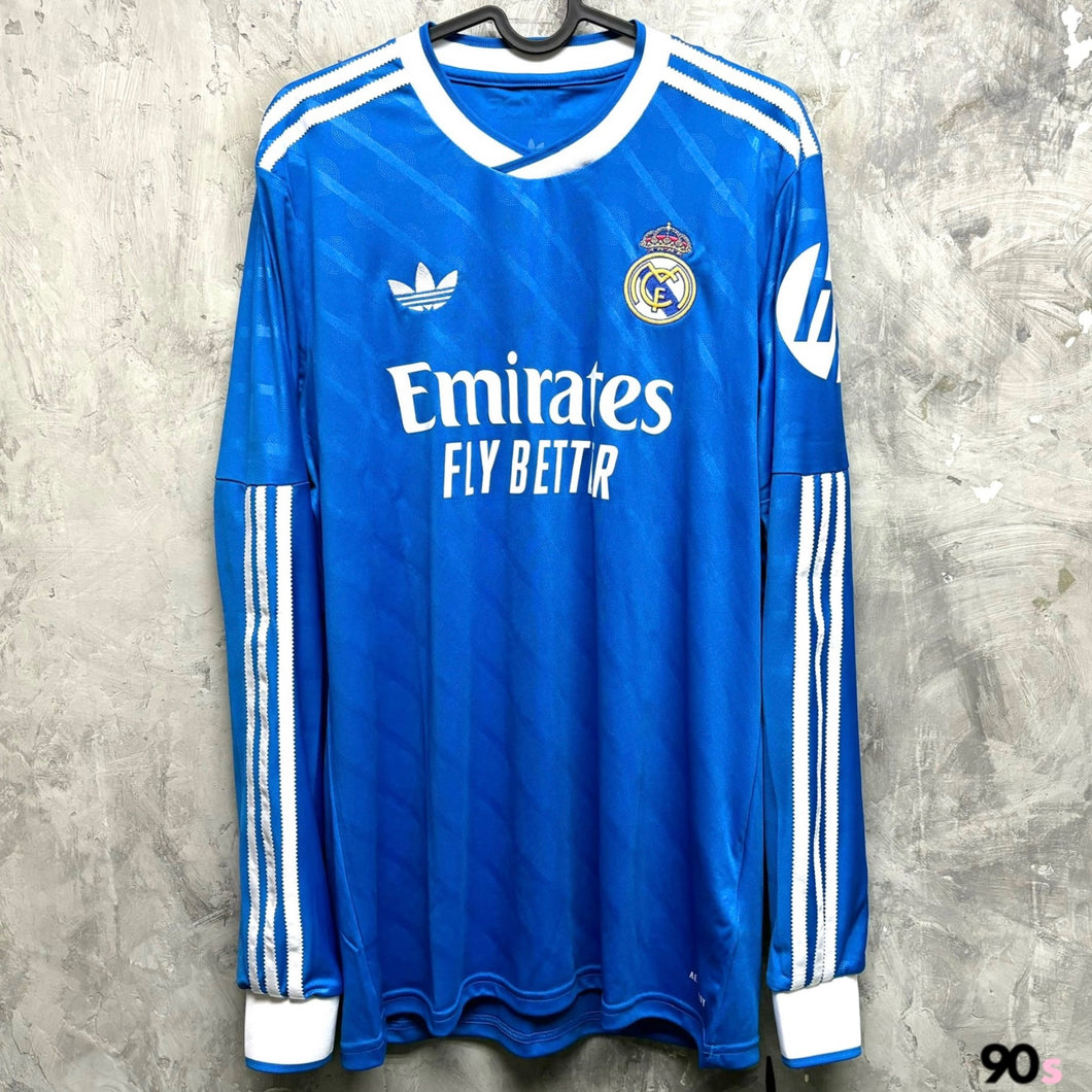2025-26 皇家馬德里｜第二作客長袖｜BNWT｜2025-26 Real Madrid Third L/S  ( Multiple Sizes )