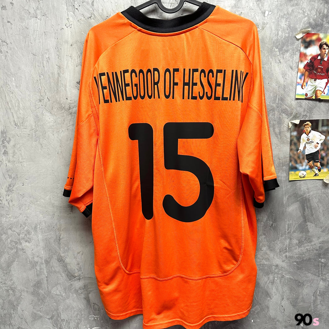 2000-02 Holland Home #15 Vennegoor Of Hesselink ( XL )