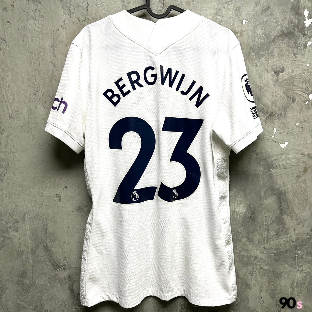 2022-23 熱刺｜主場｜更衣室球員版｜#23 比亞芬｜英超 Full Set｜90% New｜L｜2022-23 Tottenham Home #23 Bergwijn EPL version Match Issue ( L )