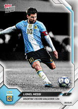 Load image into Gallery viewer, Lionel Messi - 2026 Argentina Topps NOW® - Final Farewell Pack Group Order
