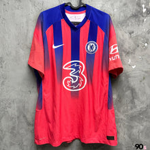 Load image into Gallery viewer, 2020-21 車路士｜第二作客｜球員版｜#19 曼治｜90% New ｜XL｜2020-21 Chelsea Third #19 Mount EPL Version Authentic ( XL )
