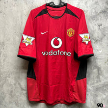 Load image into Gallery viewer, 2003-04 曼聯｜主場｜#7 C朗拿度｜英超 Full Set｜95% New｜M｜2003-04 Manchester United Home #7 Ronaldo EPL Version ( M )
