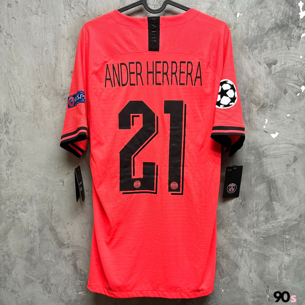 2019-20 巴黎聖日耳門｜作客｜球員版｜#21 靴里拉｜歐聯 Full Set｜BNWT｜L｜2019-20 PSG Away #21 Ander Herrera UCL Set vaporknit ( L )