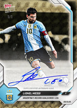 Load image into Gallery viewer, Lionel Messi - 2026 Argentina Topps NOW® - Final Farewell Pack Group Order
