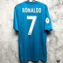將圖片載入圖庫檢視器 2017-18 皇家馬德里｜第二作客｜球員版｜#7 C朗拿度｜西班牙超級盃決賽Full Set｜BNWT｜L｜2017-18 Real Madrid Third #7 Ronaldo Supercopa Final Player Version ( L )
