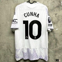 將圖片載入圖庫檢視器 2025-26 曼聯｜作客｜球員版｜BNWT｜2025-26 Manchester United Away Authentic ( Multiple Sizes )
