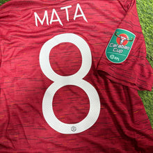 Load image into Gallery viewer, 2020-21 曼聯｜主場｜球員版｜#8 馬達｜聯賽盃 Full Set｜S｜2020-21 Manchester United Home #8 Mata Carabao Cup Version authentic ( S )
