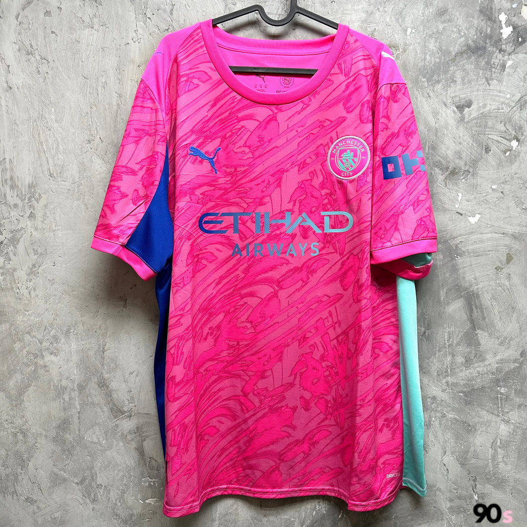 2025-26 曼城｜GK｜ BNWT｜2025-26 Manchester City GK Pink ( Multiple Sizes )