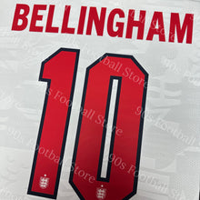 將圖片載入圖庫檢視器 《Official Printing &amp; Patches》2026-27 英格蘭｜主場印字｜2026-27 England Home Official Nameset

