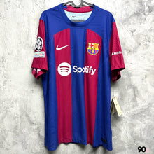 Load image into Gallery viewer, 2023-24 巴塞隆拿｜主場｜球員版｜#9 利雲度夫斯基｜BNWT｜L｜2023-24 Barcelona Home #9 Lewandowski La Liga Set Authentic ( L )
