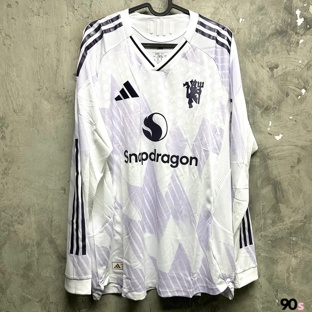 2025-26 曼聯｜作客長袖｜球員版｜BNWT｜2025-26 Manchester United Away L/S Authentic ( Multiple Sizes )