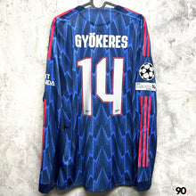 Load image into Gallery viewer, 2025-26 阿仙奴｜作客｜長袖球員版｜BNWT｜ 2025-26 Arsenal Away L/S Authentic ( Multiple Sizes )
