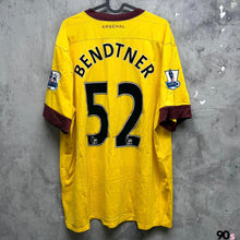 Load image into Gallery viewer, 2010-11 阿仙奴｜作客｜#52 賓特拿｜英超 Full Set｜90% New｜ 2XL ｜2010-11 Arsenal Away #52 Bendtner EPL Version ( 2XL )

