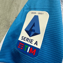 Load image into Gallery viewer, 《 拍賣貨品 》  2020-21 拿玻里｜主場｜#24 恩斯尼治｜意甲 Full Set｜BNWT｜XL｜2020-21 Napoli Home #24 Insigne Serie A ( XL )
