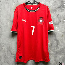 將圖片載入圖庫檢視器 《 拍賣貨品 》 2025-26 葡萄牙｜主場｜#7 C朗拿度｜歐國聯 Full Set｜95% New｜XL
