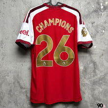Load image into Gallery viewer, 2026-27 阿仙奴｜主場｜球員版｜冠軍特別版｜BNWT｜ 2026-27 Arsenal Home Authentic 26 Champions ( Multiple Sizes )

