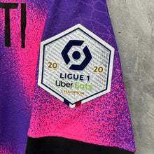 Load image into Gallery viewer, 2020-21 巴黎聖日耳門｜第四球衣｜球員版｜#6 華拉迪｜法甲 Full Set｜95% New｜L｜2020-21 PSG Fourth #6 Verratti Full Set Authentic ( L )
