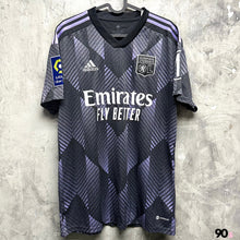 Load image into Gallery viewer, 2022-23 里昂｜第二作客｜#18 卓基｜法甲 Full Set｜95% New｜M｜2022-23 Lyon Third #18 Cherki Ligue 1 Version ( M )
