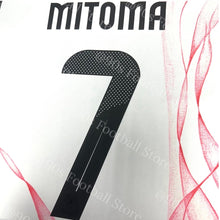 將圖片載入圖庫檢視器 《Official Printing &amp; Patches》 2024-25 日本｜作客印字｜2024-25 Japan Away Official Nameset
