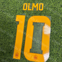 將圖片載入圖庫檢視器 《Official Printing &amp; Patches》 2026-27 西班牙｜主場印字｜2026-27 Spain Home Official Nameset
