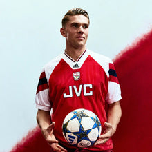 將圖片載入圖庫檢視器 《原裝復刻》 1992-94 阿仙奴 x Adidas 原裝復刻主場｜1992-94 Arsenal x Adidas Home Official Retro ( Multiple Sizes )
