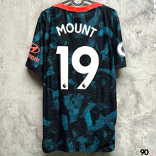 將圖片載入圖庫檢視器 《 拍賣貨品 》  2021-22 車路士｜第二作客｜球員版｜#19 曼治｜英超 Full Set｜95% New｜XL｜2021-22 Chelsea Third #19 Mount EPL Version Authentic ( XL )
