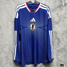Load image into Gallery viewer, 2026-27 日本｜主場長袖｜球員版｜BNWT｜2026-27 Japan Home L/S authentic World Cup 2026 ( Multiple Sizes )
