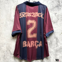 Load image into Gallery viewer, Travis Scott x 巴塞隆拿 2000/01 復刻主場特別版｜Brand New｜Travis Scott x Nike x FC Barcelona Retro 2000/01 Home Skeleton Jersey ( Multiple Sizes )
