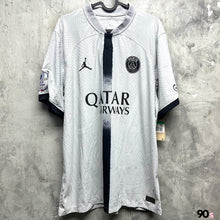 Load image into Gallery viewer, 2022-23 巴黎聖日耳門｜作客｜球員版｜#30 美斯｜法甲 Full Set｜BNWT｜2022-23 PSG Away #30 Messi  Vapor Match Ligue 1 Version ( Multiple Sizes )
