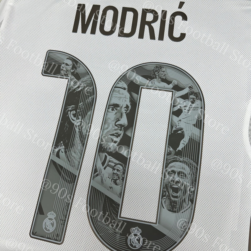 《Official Printing & Patches》 2025-26 皇家馬德里｜主場印字｜2025-26 Real Madrid Home Official Nameset