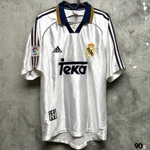 Load image into Gallery viewer, 《 拍賣貨品 》  1998-00 皇家馬德里｜主場｜#6 列當度｜西甲 Full Set ｜85% New｜S ｜1998-00 Real Madrid Home #6 Redondo La Liga Verison  ( S )
