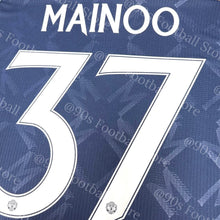 將圖片載入圖庫檢視器 《Official Printing &amp; Patches》 2024-25 曼聯｜作客球會字｜2024-25 Manchester United Away Official Nameset
