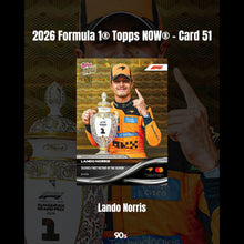將圖片載入圖庫檢視器 Lando Norris - 2026 Formula 1® Topps NOW® - Card 51
