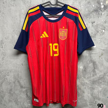 將圖片載入圖庫檢視器 2026 西班牙｜主場｜球員版｜連原裝印字｜BNWT｜2026 Spain Home 1 Star authentic with Official Printing World Cup 2026 ( Multiple Sizes )
