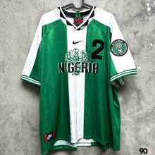 將圖片載入圖庫檢視器 《原裝復刻》  1996 尼日利亞｜主場復刻｜BNWT｜1996 Nigeria Home Reissue ( Multiple Sizes )
