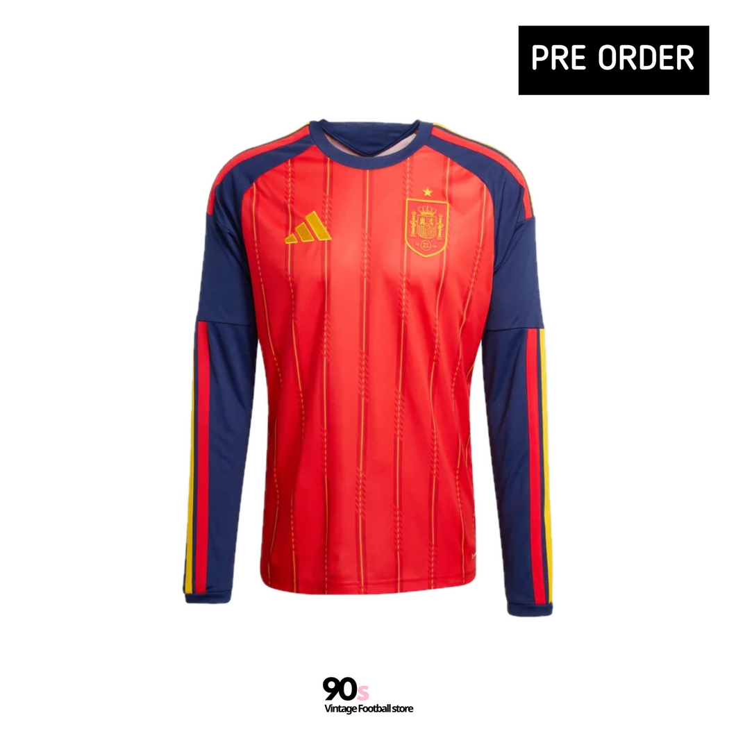 2026-27 西班牙｜主場長袖｜BNWT｜2026-27 Spain Home L/S World Cup 2026 ( Multiple Sizes )