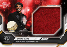 Load image into Gallery viewer, Lamine Yamal - 2026 Ballon d'Or Topps NOW® - Card 2
