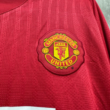 Load image into Gallery viewer, 2007-08 曼聯｜主場長袖｜更衣室球員版｜95% New｜XL｜2007-08 Manchester United Home L/S Player Issue UCL Version ( XL )
