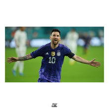 Load image into Gallery viewer, 2022 Argentina｜2 Star Guest｜Player Version｜2021 Copa America Champions Badge｜#10 Messi｜BNWT｜Asia L｜2022 Argentina Away Player Version #10 Messi With 2021 Copa America Campeón Badge (Asia L)
