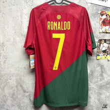 Load image into Gallery viewer, 2022-23 Portugal｜Home｜Player Edition｜With original printing｜2022-23 Portugal Home Vapor Player with Official Nameset (Multiple Sizes)
