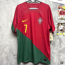 Load image into Gallery viewer, 2022-23 Portugal｜Home｜Player Edition｜With original printing｜2022-23 Portugal Home Vapor Player with Official Nameset (Multiple Sizes)
