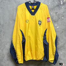 Load image into Gallery viewer, 2000-01 巴西｜長袖Training 外套｜90% New｜L｜2000-01 Brazil Training L/S ( L )
